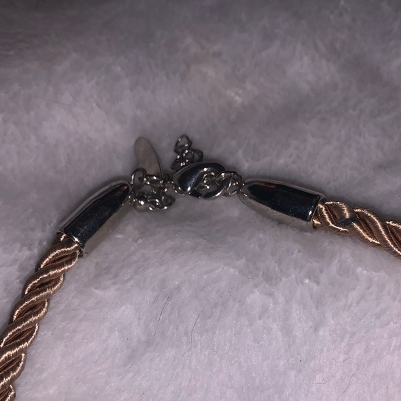 Coral and Silver Charm Necklace - Picture 4 of 6